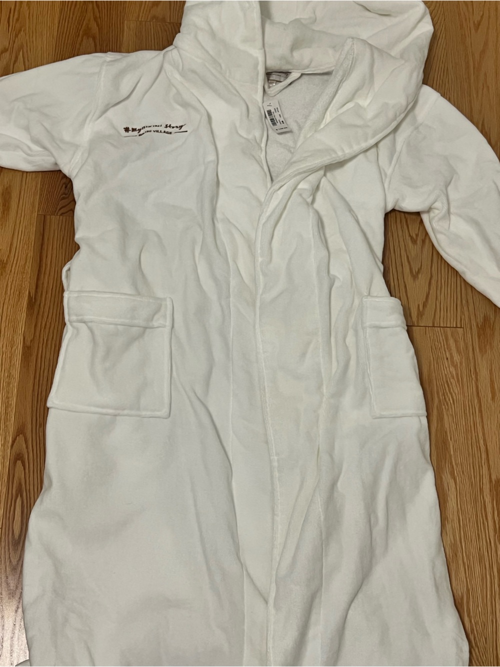 Bikini Village White Robe - Brand New